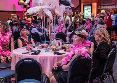 Guests seated at table