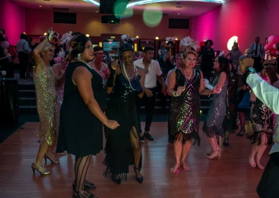 Group of women dancing